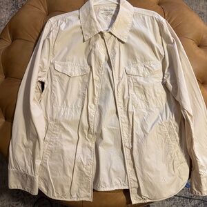 Save Khaki United poplin twill camp shirt jacket
